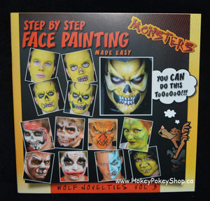 Wolfe Step by Step Face Painting Vol 3: Monsters