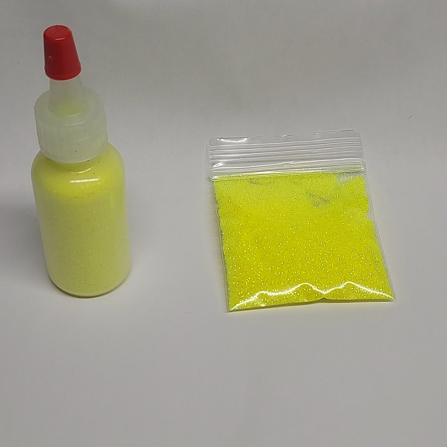 Cosmetic Glitter: Neon UV Atomic Yellow