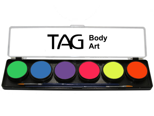 TAG Face Paint Palette -- Neon UV
