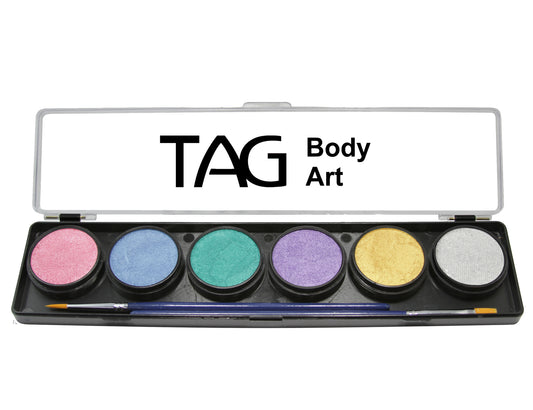 TAG Face Paint Palette -- Metallic Pearls
